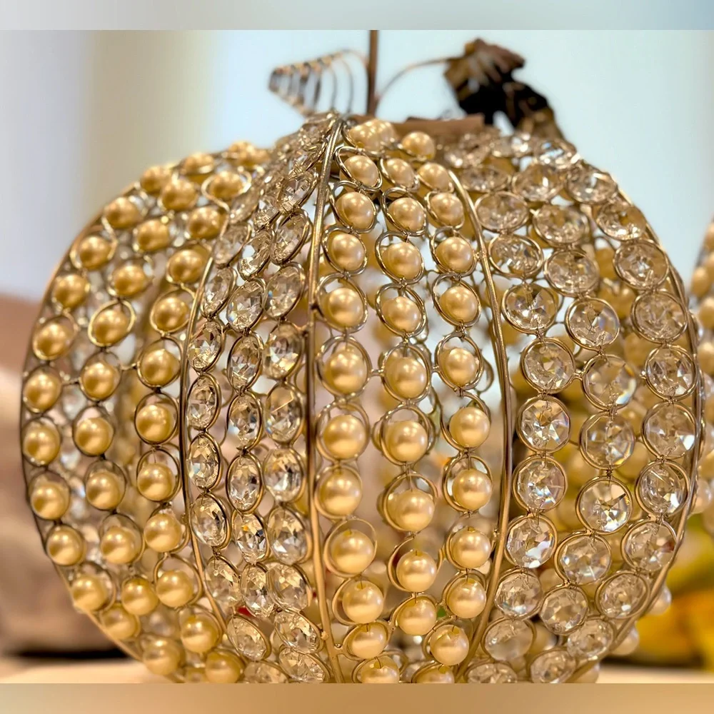 Pearls & Crystal‎ Pumpkin